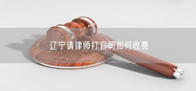 遼寧請律師打官司如何收費
